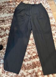 Pleated Grey Business Pant