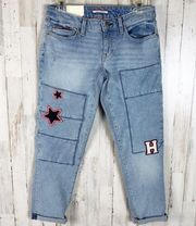 Tommy Hilfiger Boyfriend Cropped Jeans Crop 00 TH