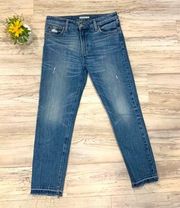 Lucky Brand mid rise boyfriend sienna jean size 4