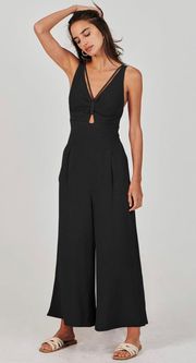 Wide Leg Jumpsuit With Cutout