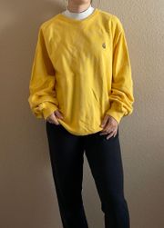 Vintage Yellow  Crewneck