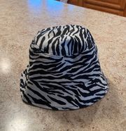 Zebra Bucket Hat