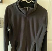 Old navy black zippered fleece jacket size L