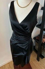 White House black market sexy black dress size 4 wedding guest black tie event