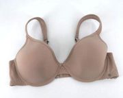 Lucky Brand Women's Full Coverage Push-Up Underwire Bra Cream Tan Size 40D