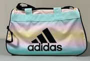 Pink Blue Yellow Pastel Ombre Gym Duffel Overnight Bag 🩵✨