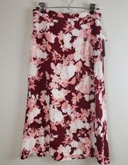 Chelsea28 Medium Floral Midi Skirt