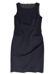 Boss Hugo Boss black wool sheath dress size 6