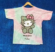 x Pusheen Tie Dye Anime T-shirt Size Extra Small