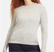 Everlane 100% cashmere Speck Crewneck Pullover Classic Sweater Size Small