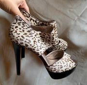 Cheetah Print High Heels