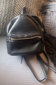 Leather Mini Backpack