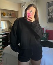 H&M Black Matching Loungewear Sweat Set