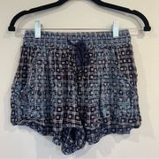 Band of Gypsies Patterned Flowy Shorts