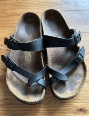 Birkis Birkenstock 240 Two Strap Sandals Women’s Size EU 37 USA 6