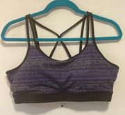 Gaiam Shine Sports Wireless Sports Bra in Large