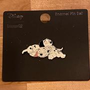 Disney 101 Dalmatians enamel pin from Loungefly. New on card