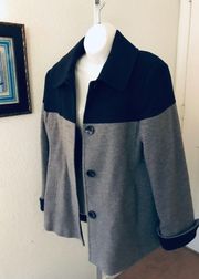 ☃️Preston & York womens button up Wool coat jacket