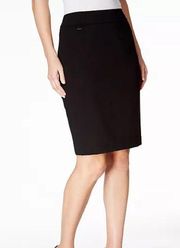 Calvin Klein Black Professional Pencil Skirt | Size 2