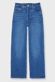 levis ribcage straight ankle jeans