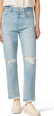 Joe's Jeans The Honor High Rise Vintage Straight Leg Distressed Women's Size 28