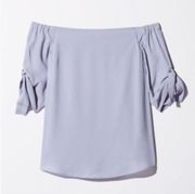 Womens Size XS Babaton Malik Blouse Lilac