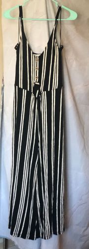 Striped Jumpsuit