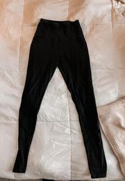 Black High Rise Leggings