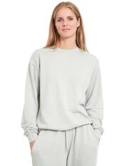 Psk Collective Easy Sweatshirt Ash Green 2X NWT Crew Neck Fit