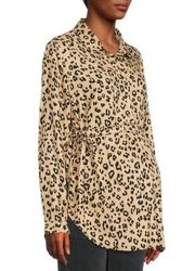 NWT time and tru plus size xxl 20 maternity cheetah print blouse