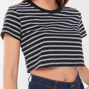 Urban Outfitters UO Striped Best Friend Tee