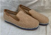 Chelsea &‎ Violet Conie Faux Shearling Loafers w/ Silver Studs