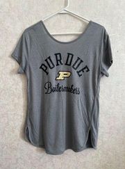 Rivalry Threads women’s small Purdue Boilermakers gray top
