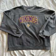 Minnesota Vikings Appliqué Sweatshirt