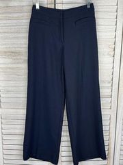 LAUNDRY BY SHELLI SEGAL Flare Leg Dress Pants Navy-4