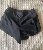 Black Running Shorts