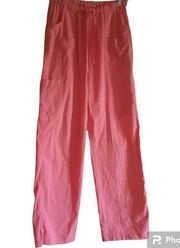 BRIGHT Coral Pink EASY STRETCH By Buttersoft Scrub Pant