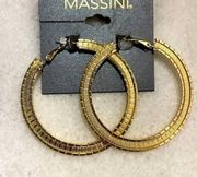 Massini Gold Hoops