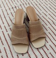 Tan Sandal Heels