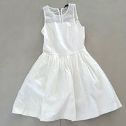 Armani Exchange White Lace Mini Dress