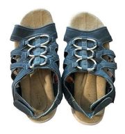 Ryka Woman's Outdoor Sandal blue  size 7W