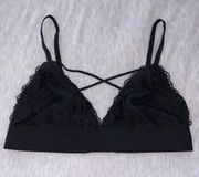 Black Strappy  Bralette