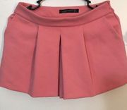 ZARA Pink Shorts/ Skirt! Free matching Tank