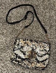 Deux Lux Nordstrom Gold Sequin Crossbody Bag