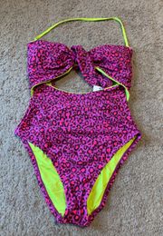 Cheetah Print Swimsuit