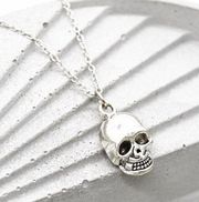 Minimalist Skull Head Necklace