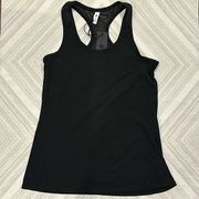 Noli Women’s Black Tank Top with Mesh Back Panel