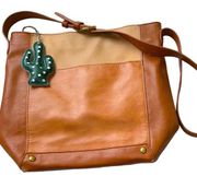 Universal Threads, Goods Co. two tone brown  shoulder bag