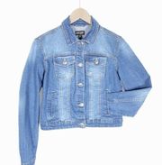 Women's New Look Medium Wash Blue Denim Jacket - Medium