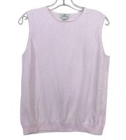 346 Brooks Brothers Pink Pima Cotton Tank Top Sz L